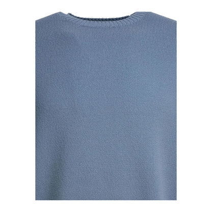 Bright Blue - Side - Boss Mens Ferro E Jersey Crew Neck Raglan Jumper