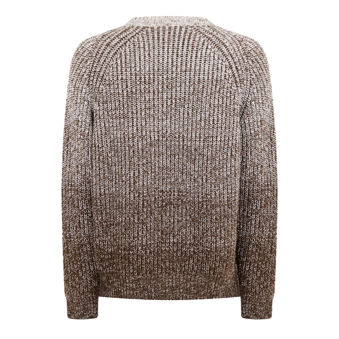 White - Back - Boss Mens Hezrano Knitted Jumper