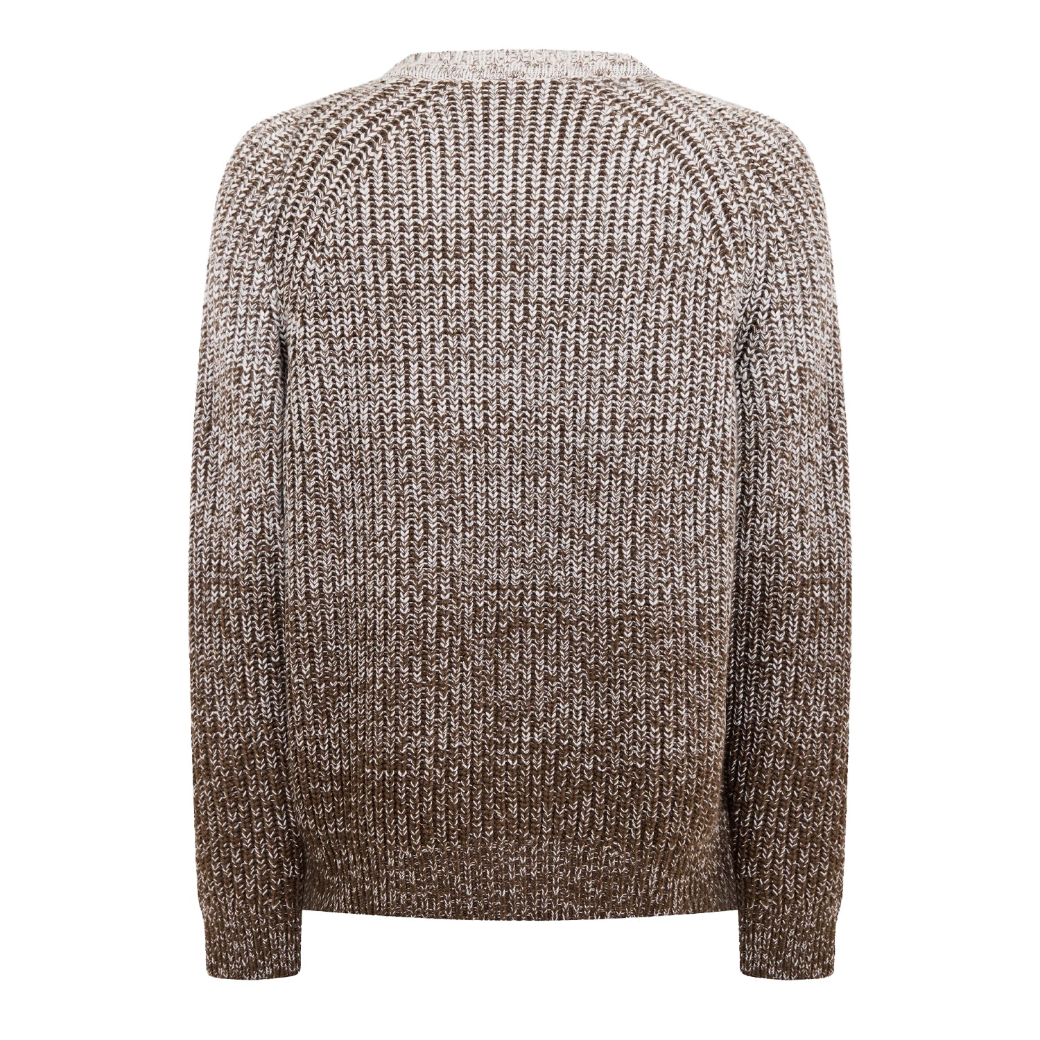White - Back - Boss Mens Hezrano Knitted Jumper