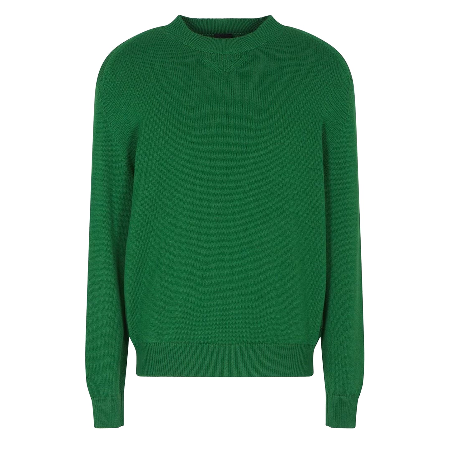Garden Green - Front - Armani Exchange Unisex Adult Crew Neck Long-Sleeved Jumper