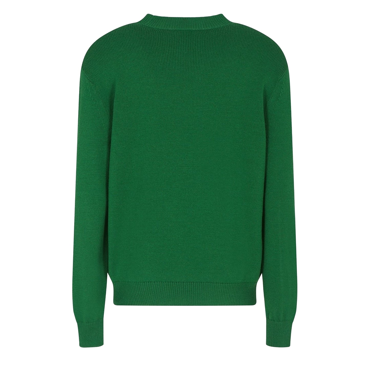 Garden Green - Back - Armani Exchange Unisex Adult Crew Neck Long-Sleeved Jumper