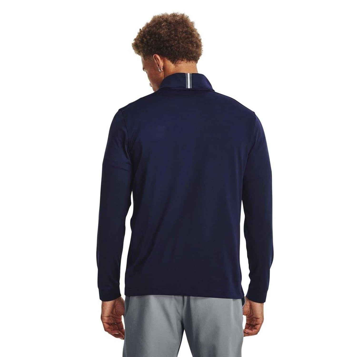 Academy Blue - Back - Under Armour Mens Playoff 2.0 Quarter Zip Top