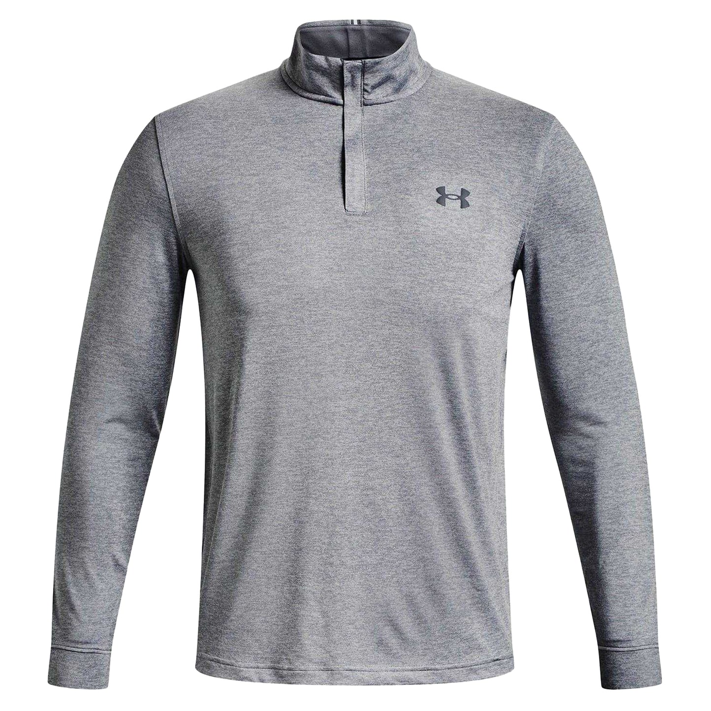 Grey - Front - Under Armour Mens Playoff 2.0 Quarter Zip Top