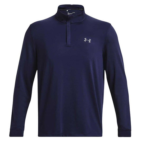 Academy Blue - Front - Under Armour Mens Playoff 2.0 Quarter Zip Top