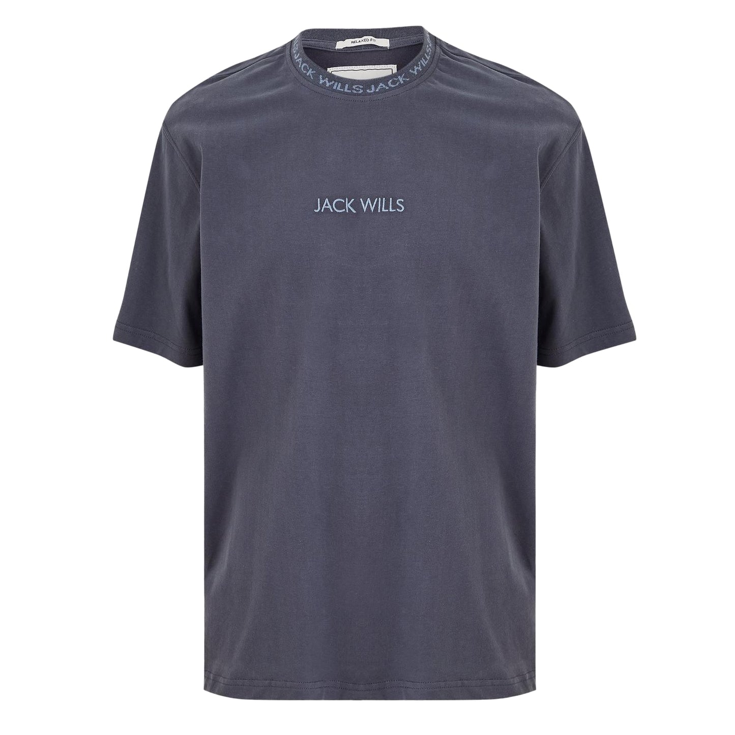 Night Sky - Back - Jack Wills Mens Jacquard T-Shirt