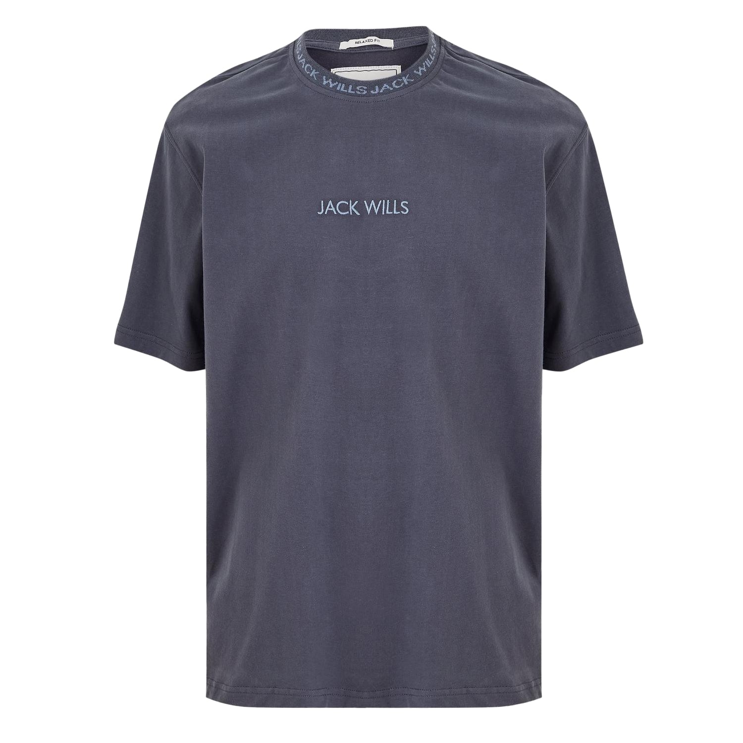 Night Sky - Back - Jack Wills Mens Jacquard T-Shirt