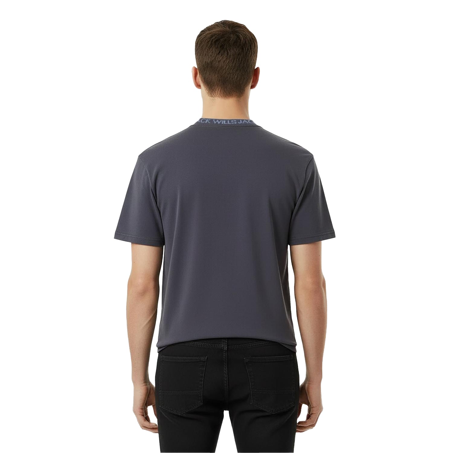 Night Sky - Pack Shot - Jack Wills Mens Jacquard T-Shirt