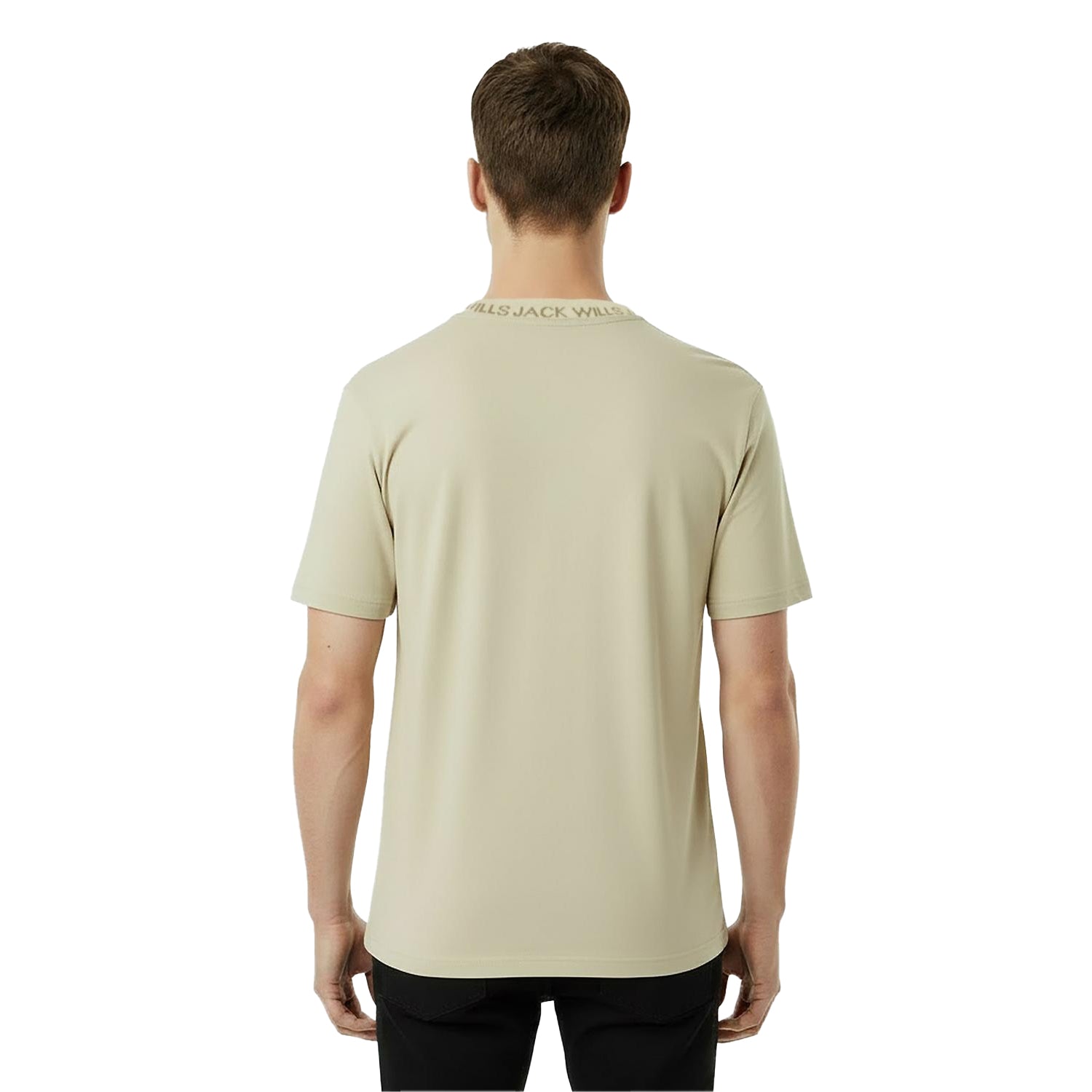 Pistachio - Lifestyle - Jack Wills Mens Jacquard T-Shirt