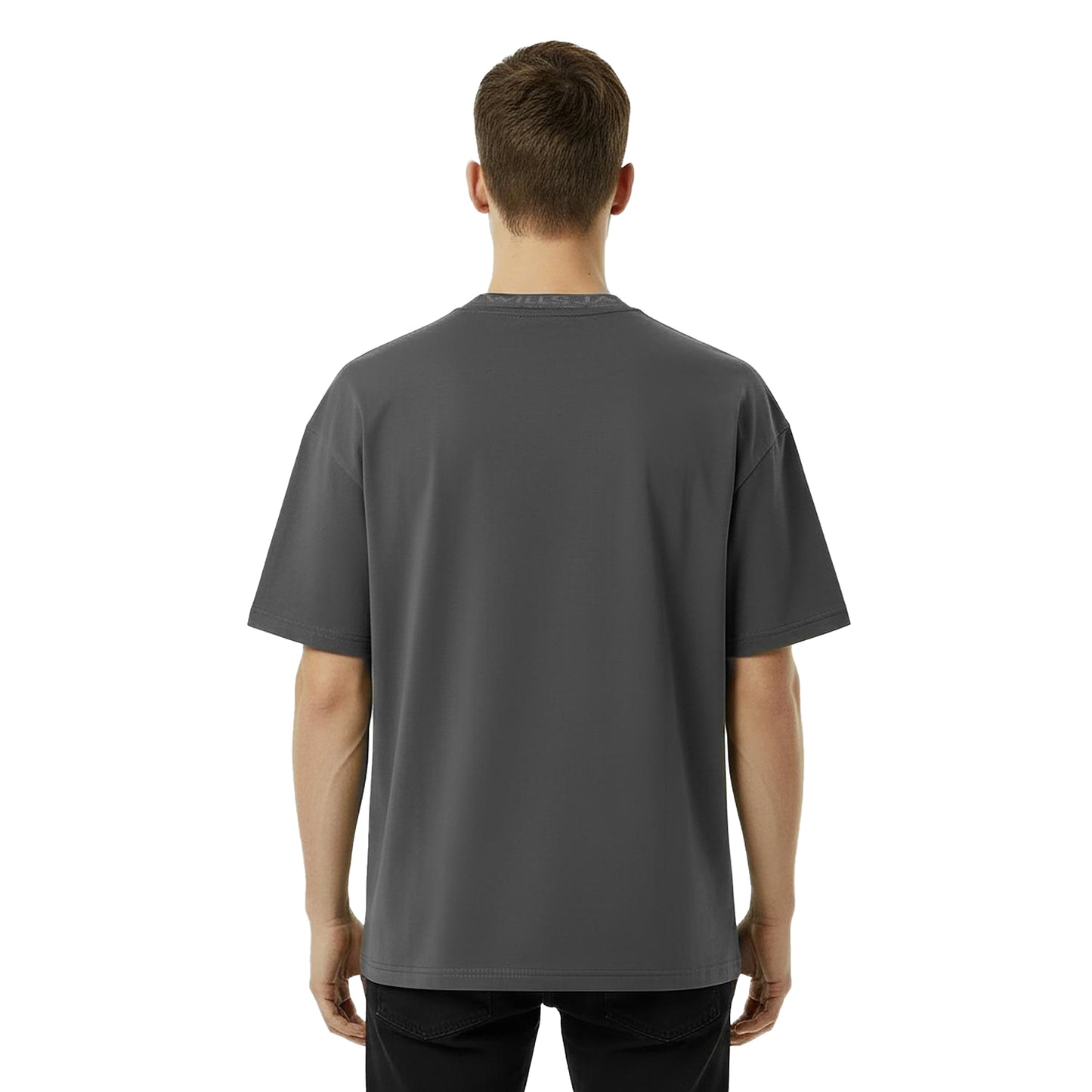 Slate - Lifestyle - Jack Wills Mens Jacquard T-Shirt