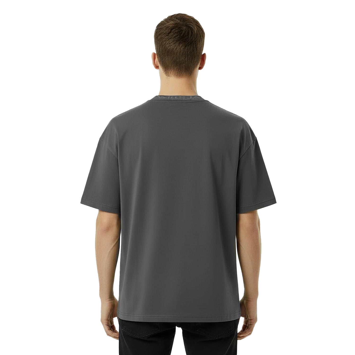 Slate - Lifestyle - Jack Wills Mens Jacquard T-Shirt