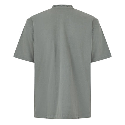 Washed Khaki - Back - Jack Wills Mens Jacquard T-Shirt