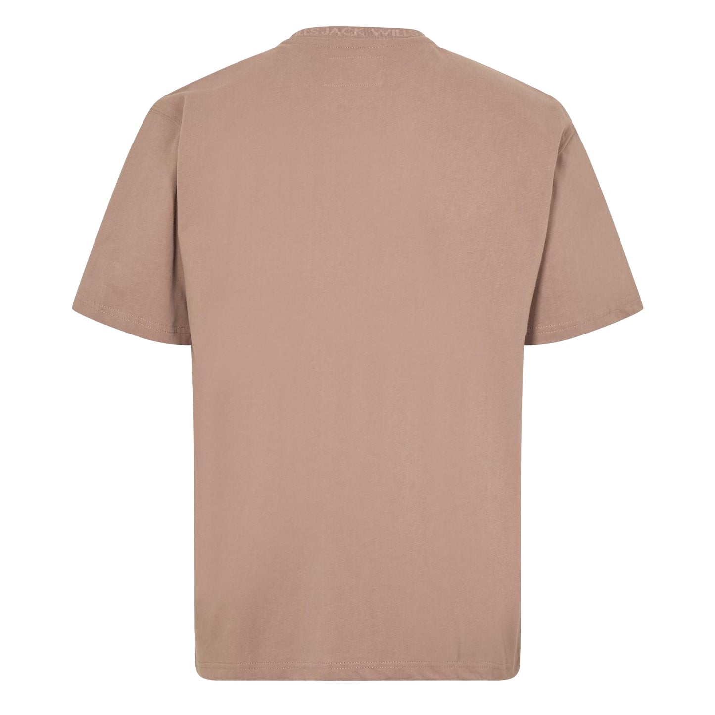 Brick - Back - Jack Wills Mens Jacquard T-Shirt