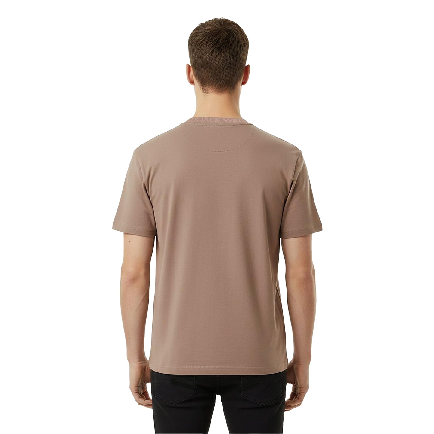 Brick - Lifestyle - Jack Wills Mens Jacquard T-Shirt