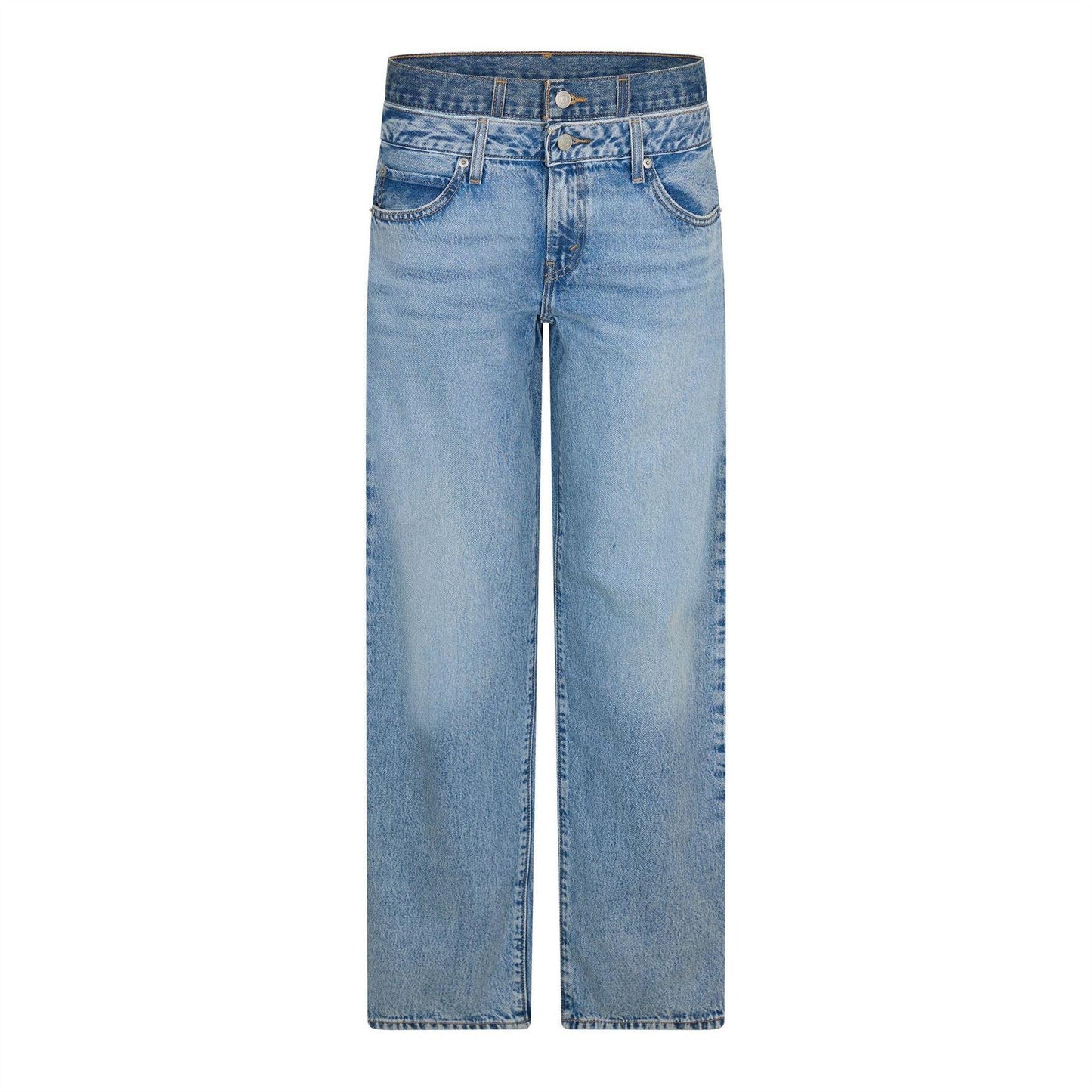 Thin Layer - Front - Levis Womens-Ladies 94 Denim High Rise Baggy Jeans