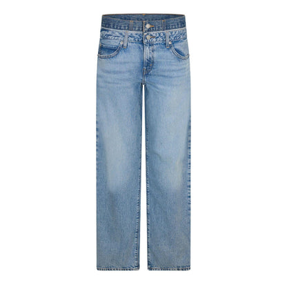 Thin Layer - Front - Levis Womens-Ladies 94 Denim High Rise Baggy Jeans