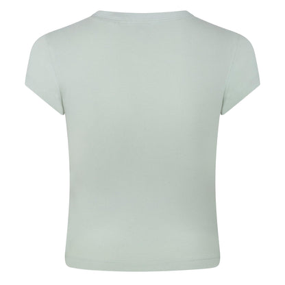 Seaglass - Back - Jack Wills Womens-Ladies Lettering Logo Crop Top