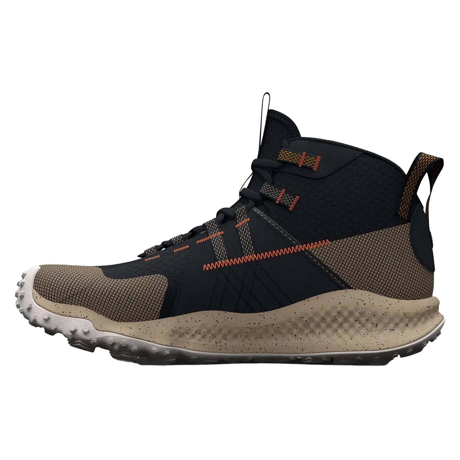 Black - Back - Under Armour Mens Charged Maven T Trail Trainers