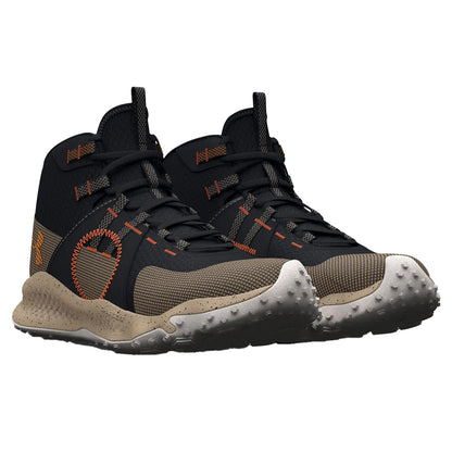 Black - Pack Shot - Under Armour Mens Charged Maven T Trail Trainers