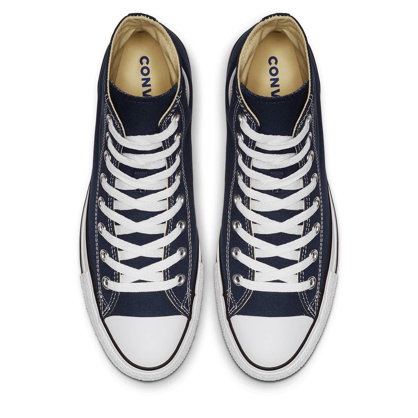 Navy - Side - Converse Mens Chuck Taylor Classic Canvas Trainers