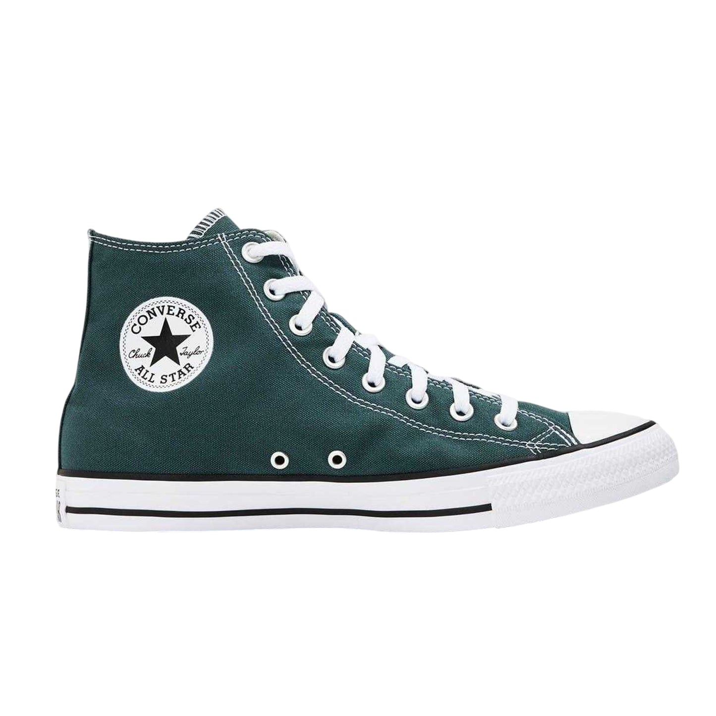 Dragonfly Green - Front - Converse Mens Chuck Taylor Classic Canvas Trainers