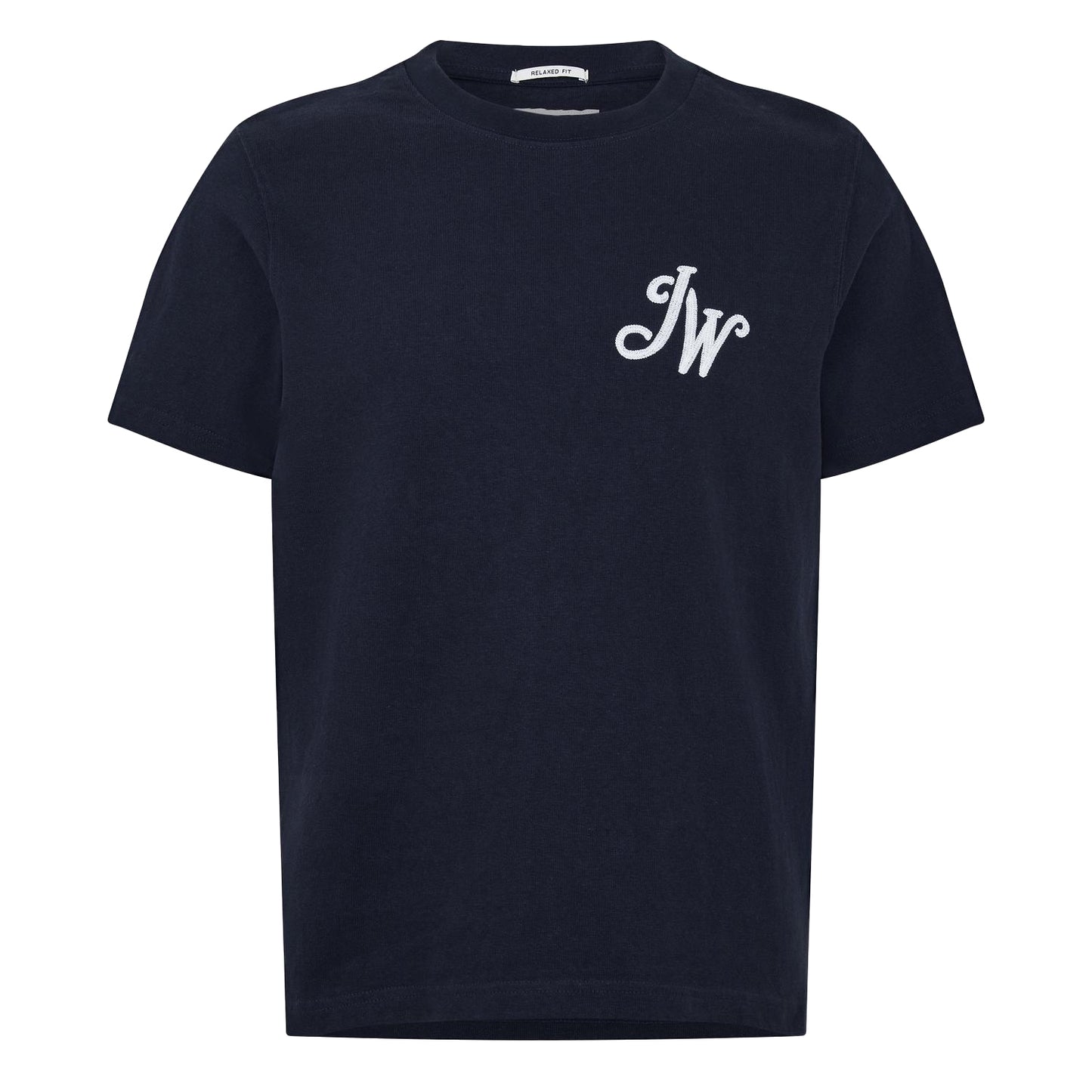 Navy - Front - Jack Wills Mens Script T-Shirt