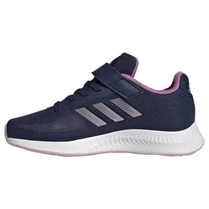 Dark Blue - Side - Adidas Childrens-Kids Runfalcon 2.0 Trainers
