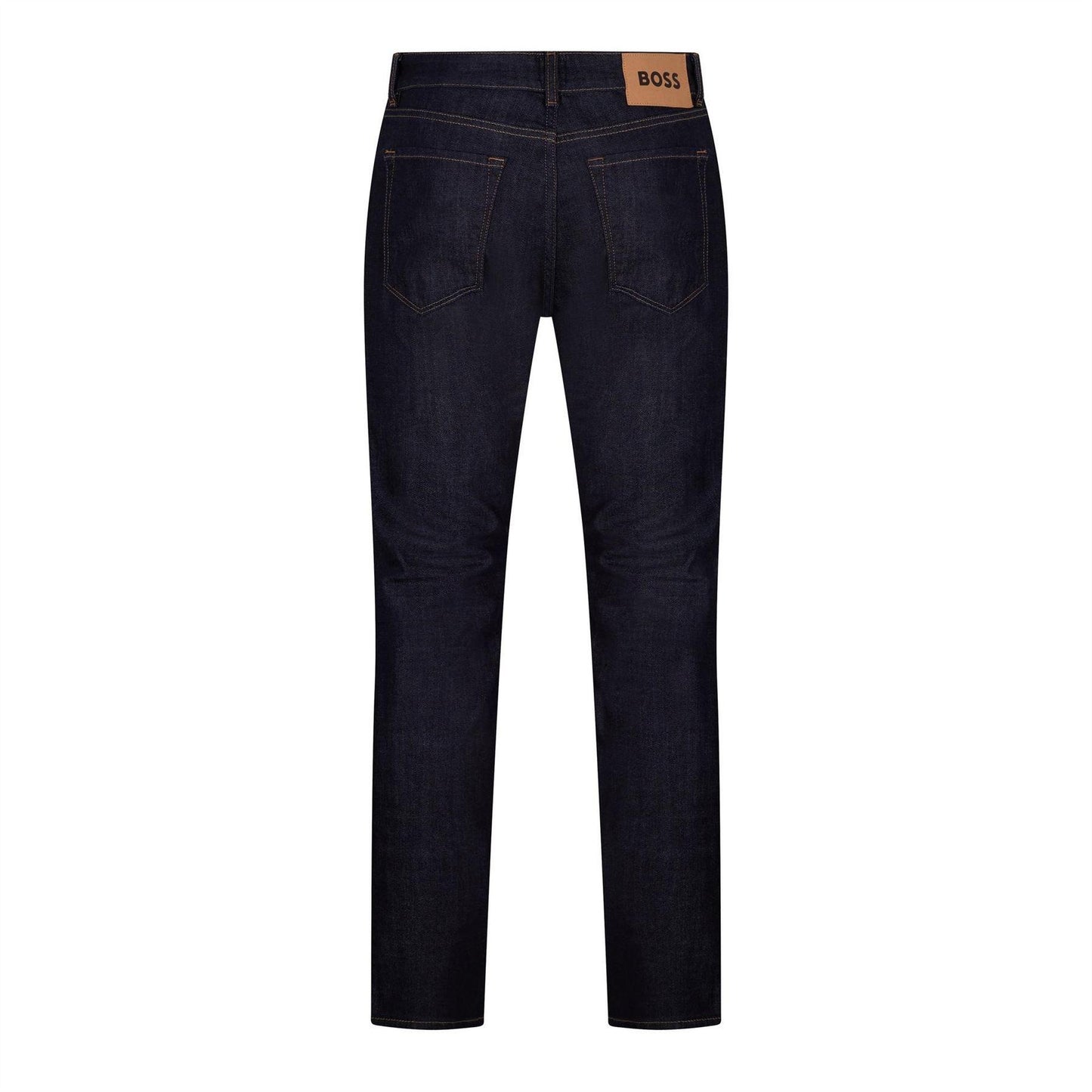 Navy - Back - Boss Mens Maine3 Slim Jeans
