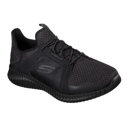 Black - Side - Skechers Mens Elite Trainers