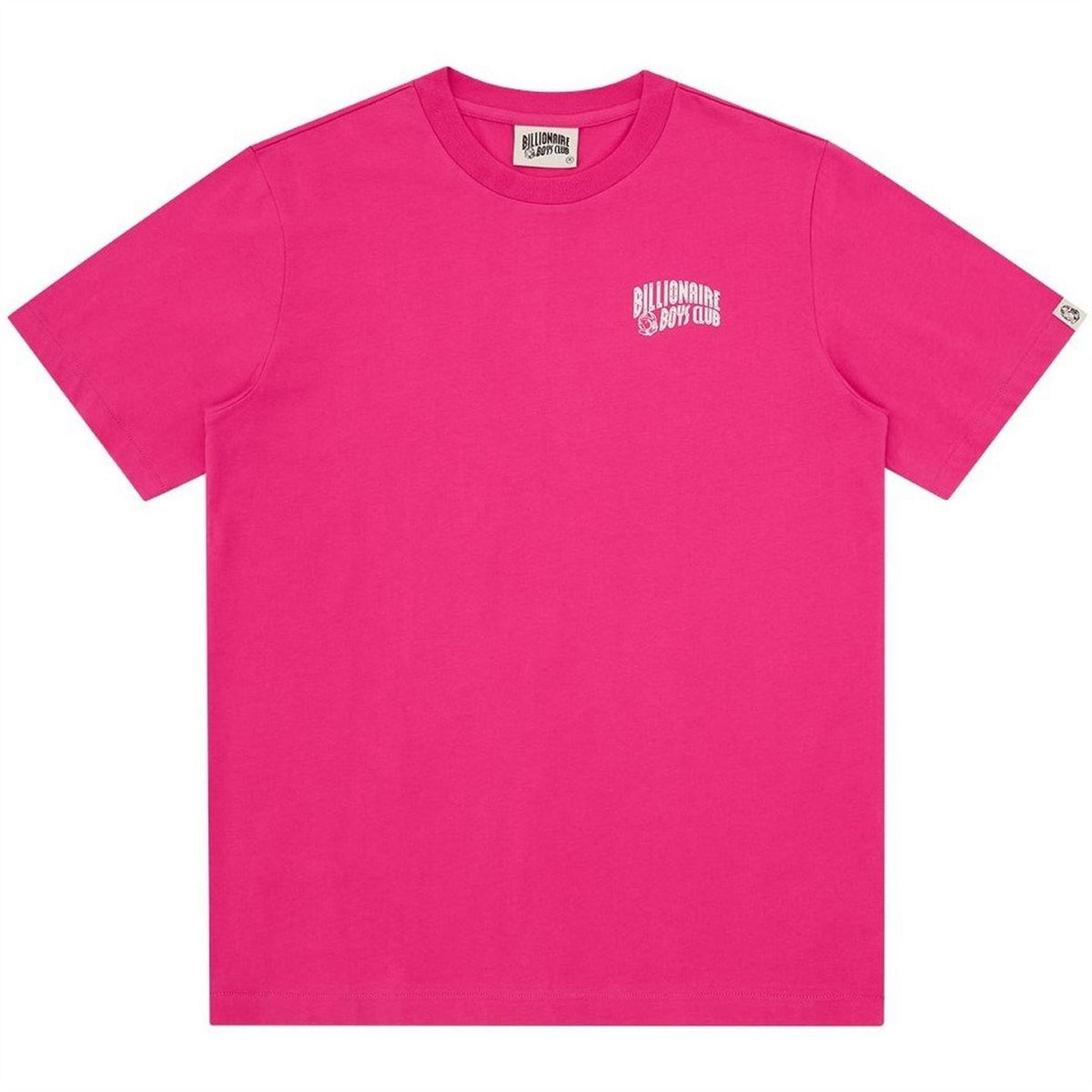 Pink - Front - Billionaire Boys Club Mens Arched Logo T-Shirt