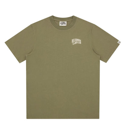 Olive-Ecru - Front - Billionaire Boys Club Mens Arched Logo T-Shirt