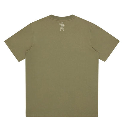 Olive-Ecru - Back - Billionaire Boys Club Mens Arched Logo T-Shirt