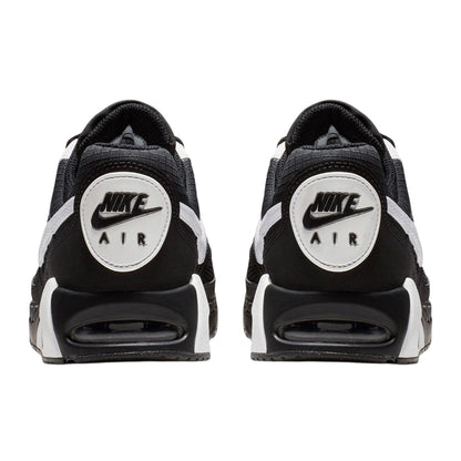 Black-White - Back - Nike Boys Air Max Leather Trainers