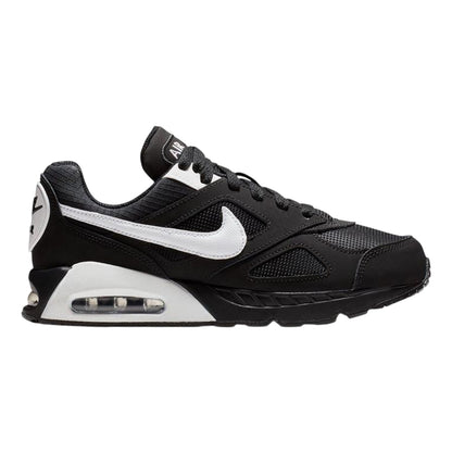 Black-White - Front - Nike Boys Air Max Leather Trainers