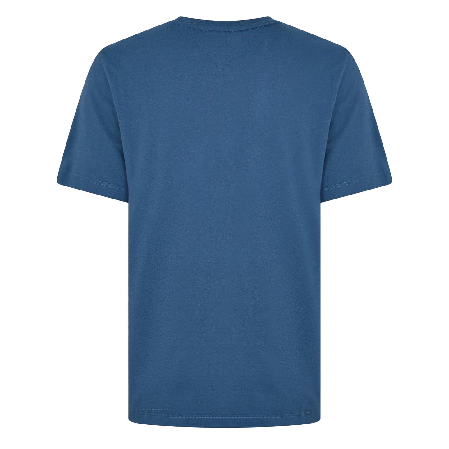 Aegean Sea - Back - Tommy Hilfiger Mens Embroidered Logo Crew Neck T-Shirt