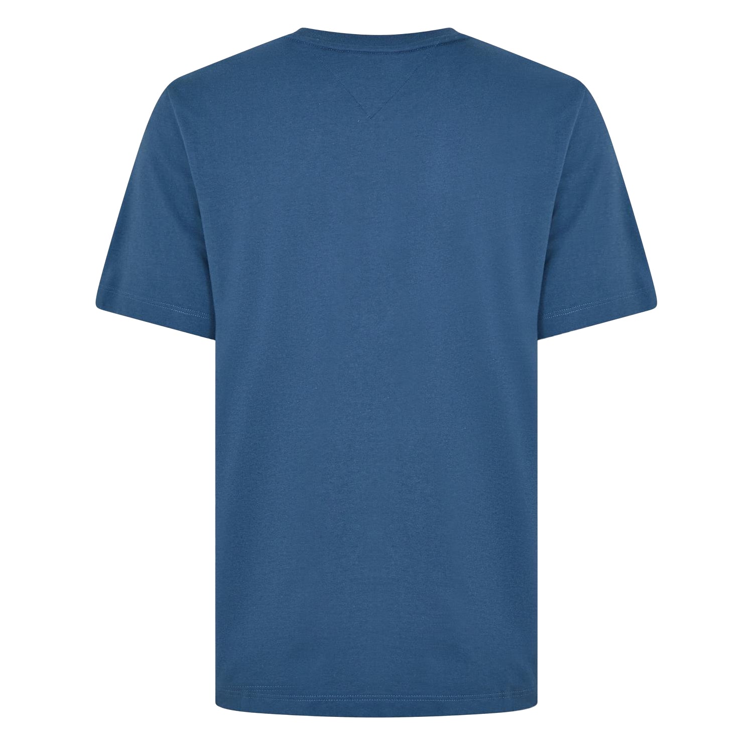 Aegean Sea - Back - Tommy Hilfiger Mens Embroidered Logo Crew Neck T-Shirt