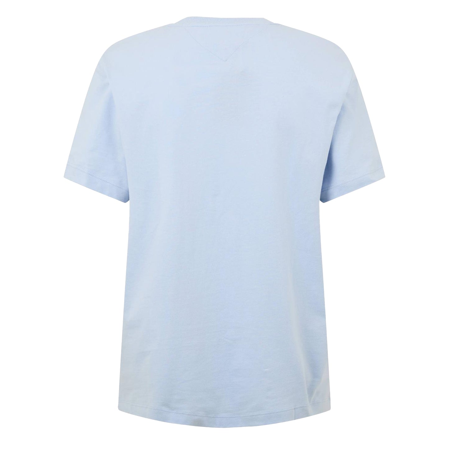 Breezy Blue - Back - Tommy Hilfiger Mens Embroidered Logo Crew Neck T-Shirt