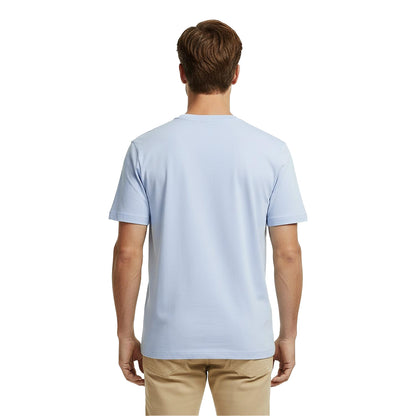 Breezy Blue - Lifestyle - Tommy Hilfiger Mens Embroidered Logo Crew Neck T-Shirt