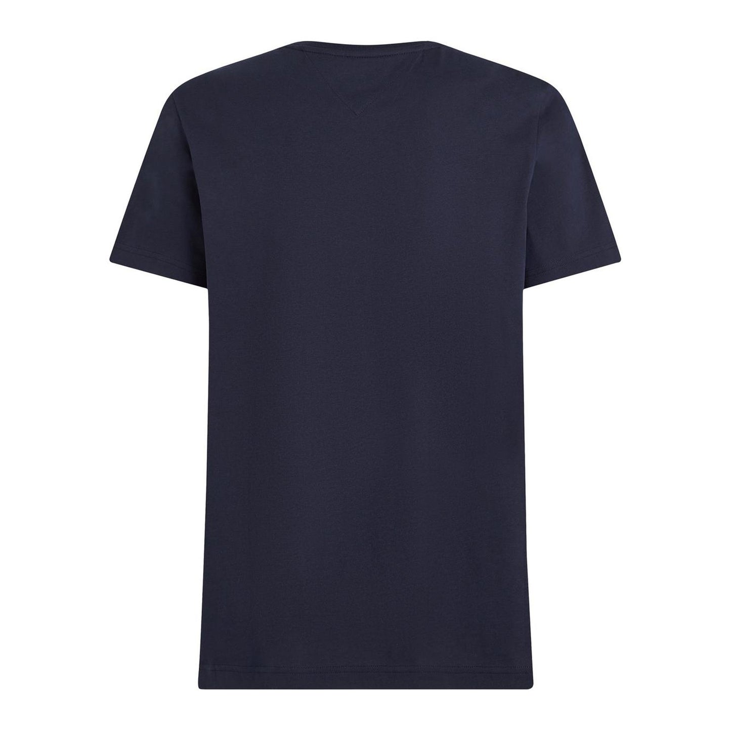 Desert Sky - Back - Tommy Hilfiger Mens Embroidered Logo Crew Neck T-Shirt