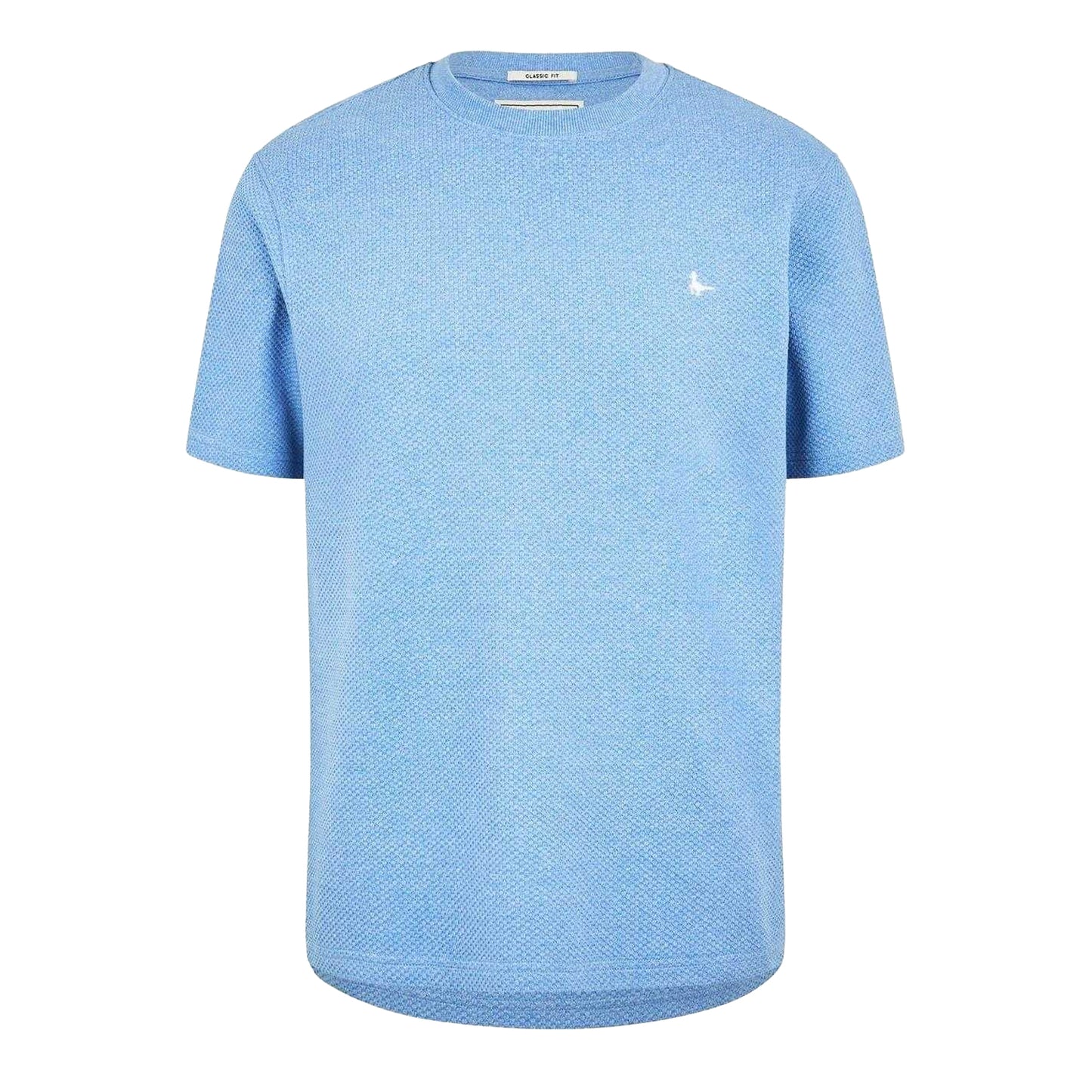 Sky - Front - Jack Wills Mens Bubble Textured T-Shirt