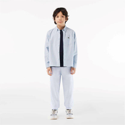 Navy - Lifestyle - Lacoste Childrens-Kids Basic Embroidered Regular T-Shirt