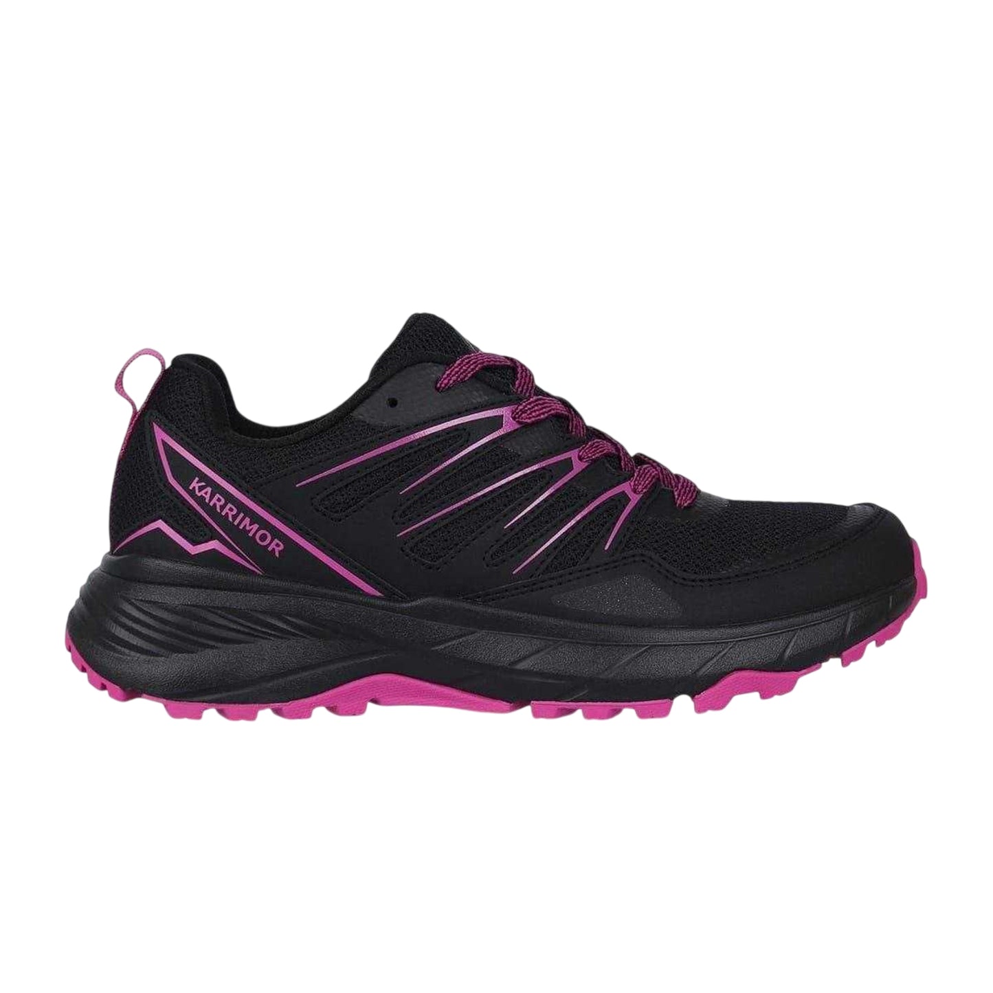 Black-Berry - Front - Karrimor Womens-Ladies Caracal TR Trainers