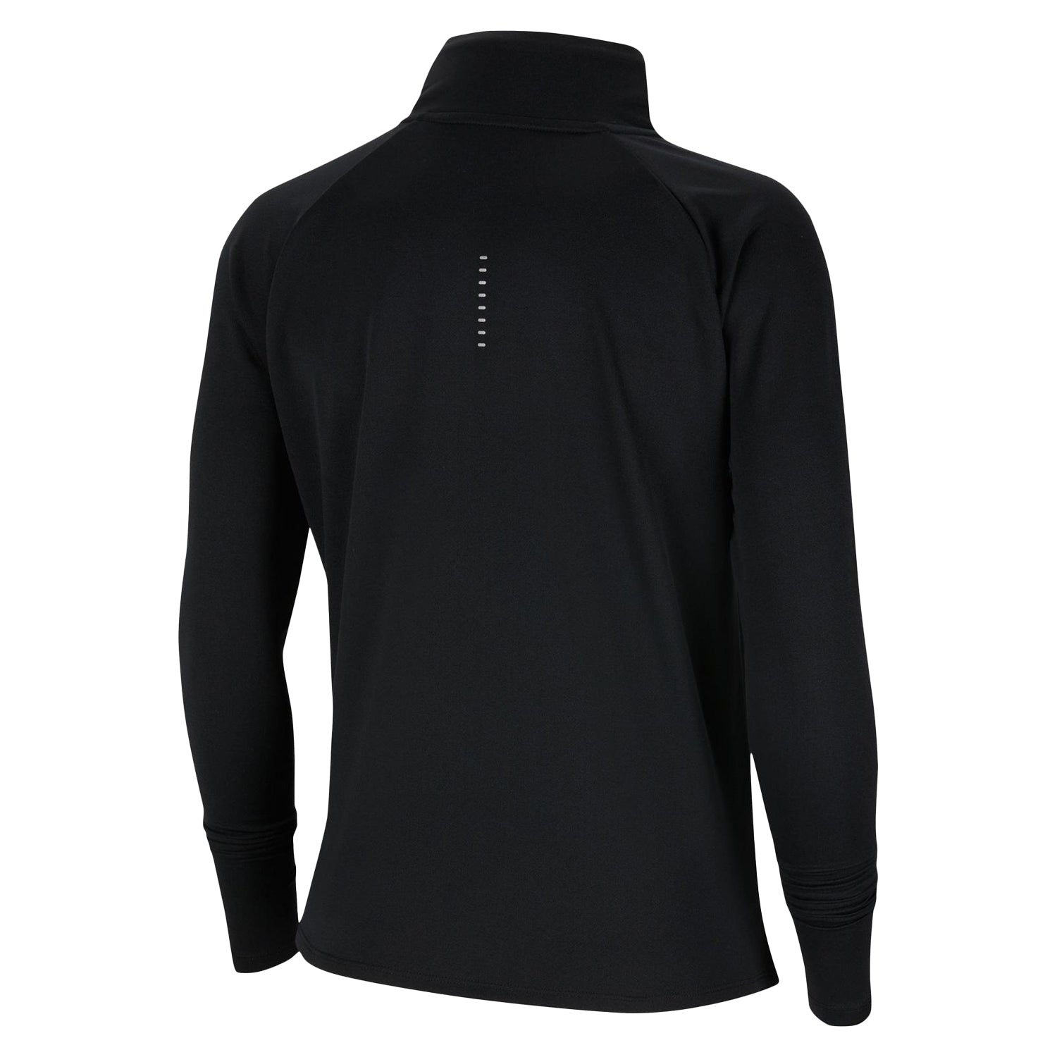 Black - Back - Nike Womens-Ladies Swoosh Long-Sleeved Running Top