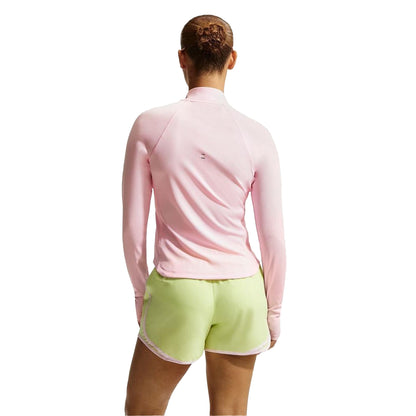 Pink Foam - Pack Shot - Nike Womens-Ladies Swoosh Long-Sleeved Running Top