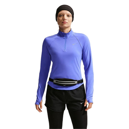 Sapphire - Front - Nike Womens-Ladies Swoosh Long-Sleeved Running Top