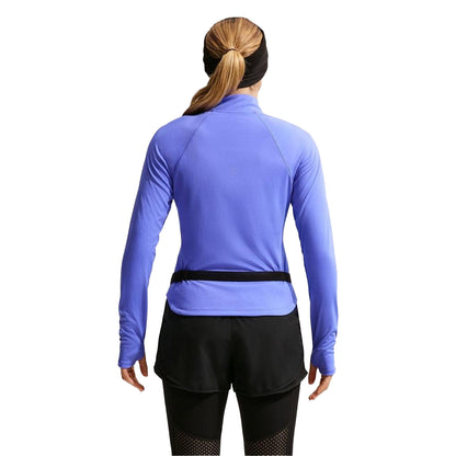 Sapphire - Back - Nike Womens-Ladies Swoosh Long-Sleeved Running Top
