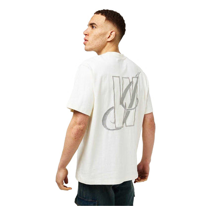 Bone - Back - Jack Wills Mens Back Print T-Shirt