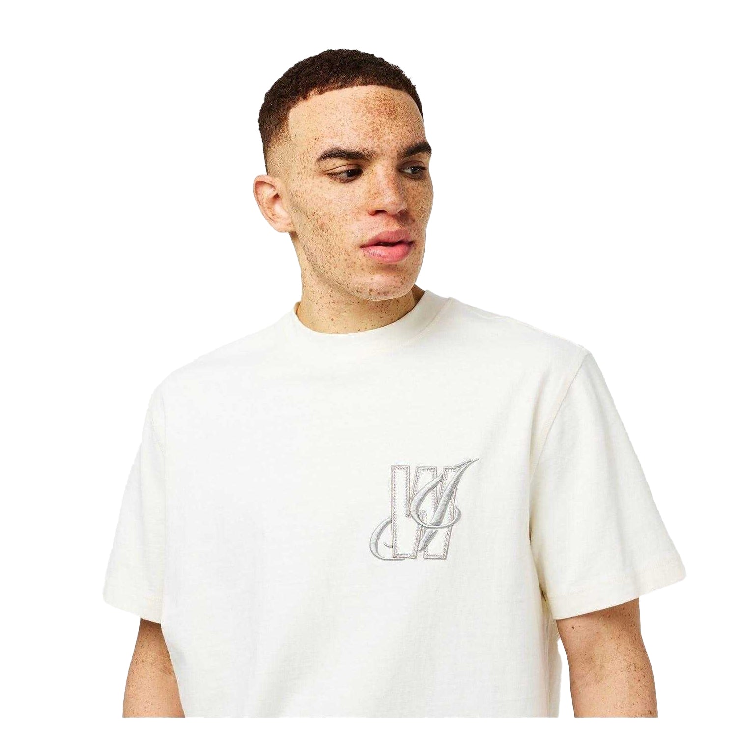Bone - Side - Jack Wills Mens Back Print T-Shirt