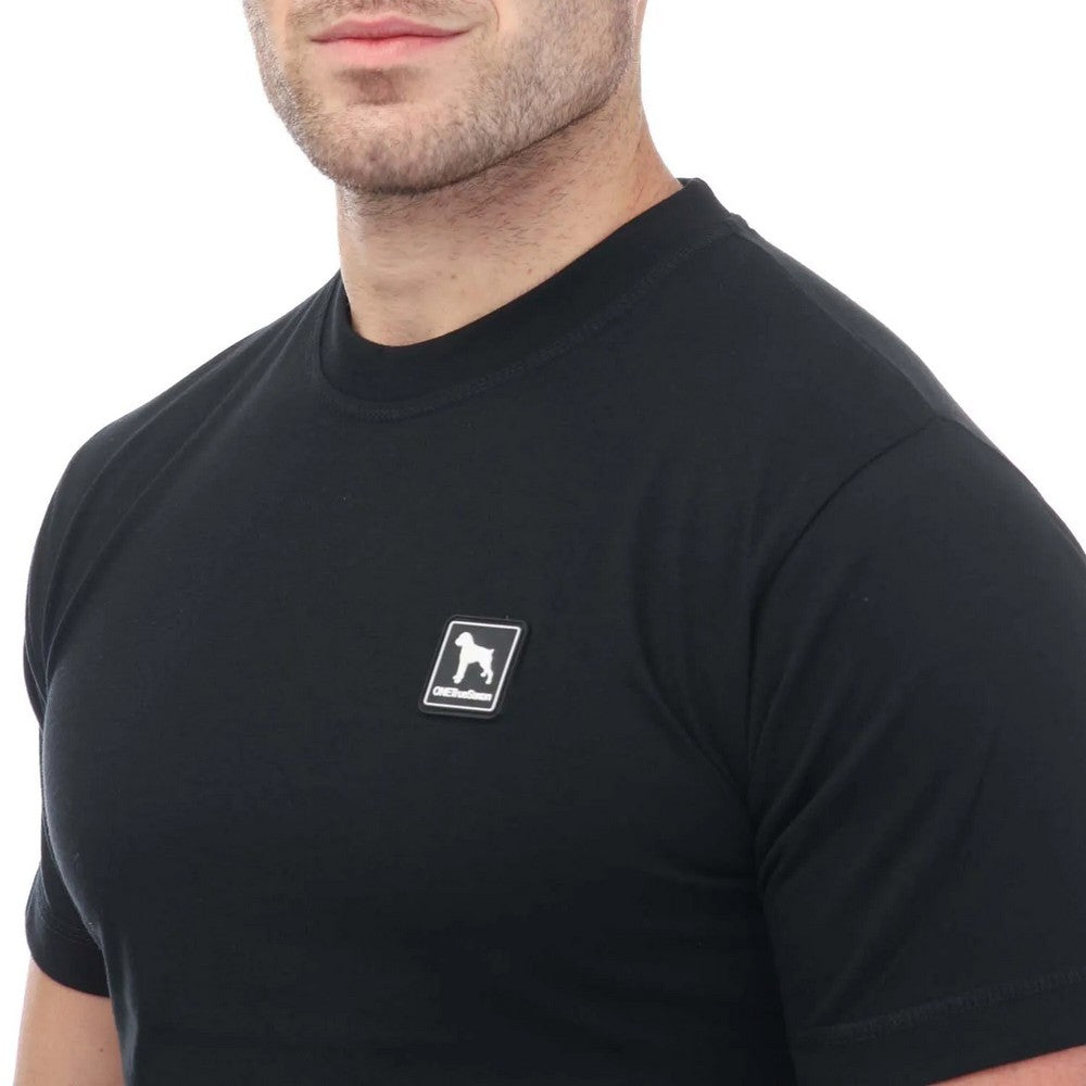 Black - Side - One True Saxon Mens Dixon T-Shirt