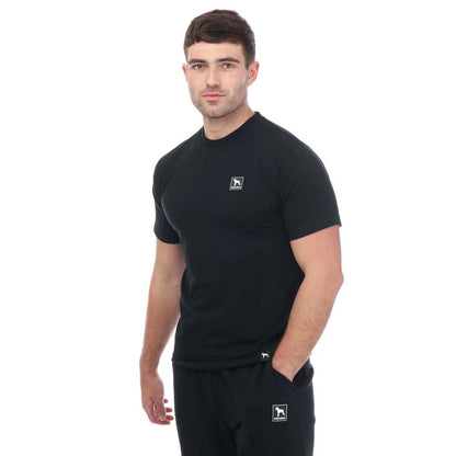 Black - Front - One True Saxon Mens Dixon T-Shirt