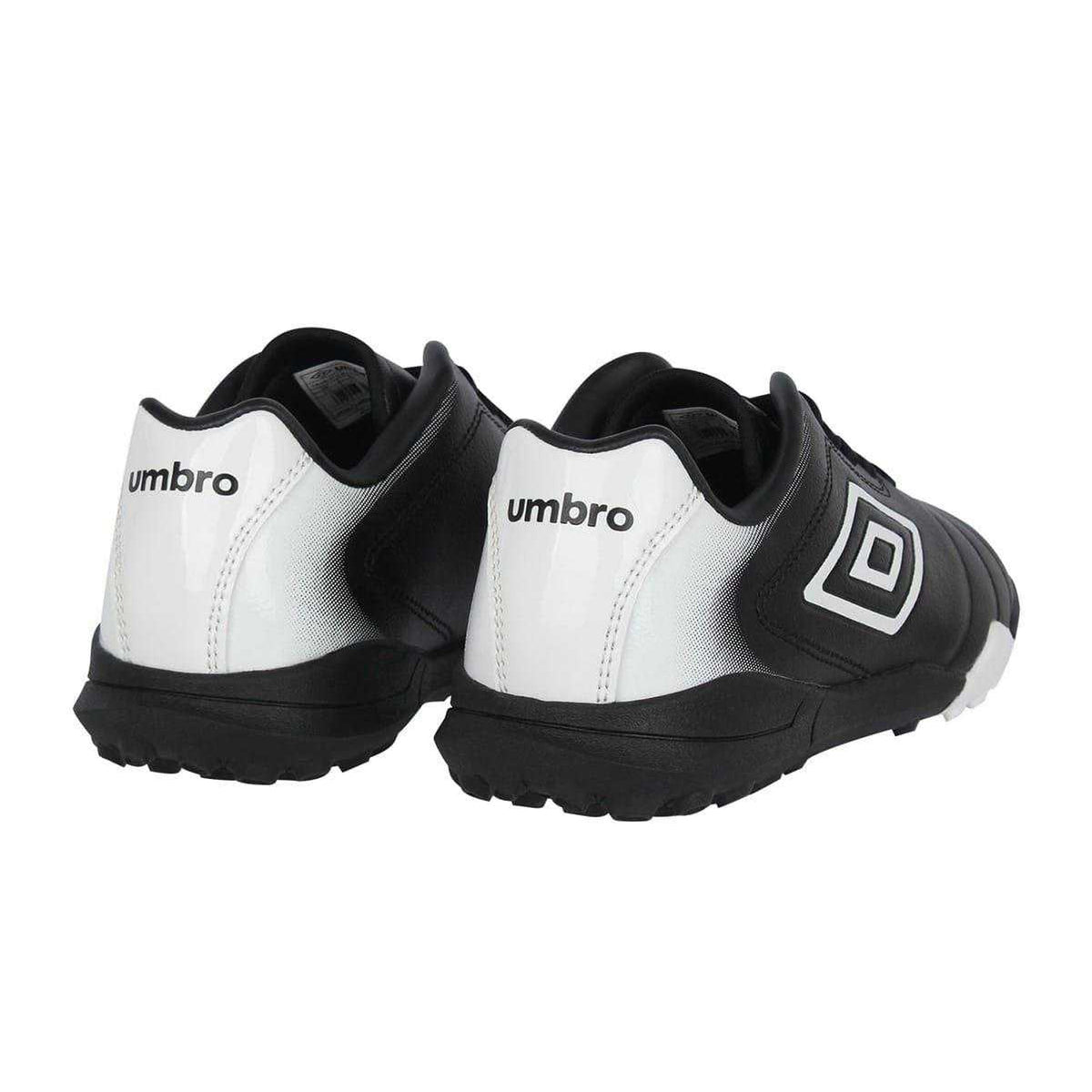 Black-White - Back - Umbro Childrens-Kids Calcio Flat Astro Turf Trainers